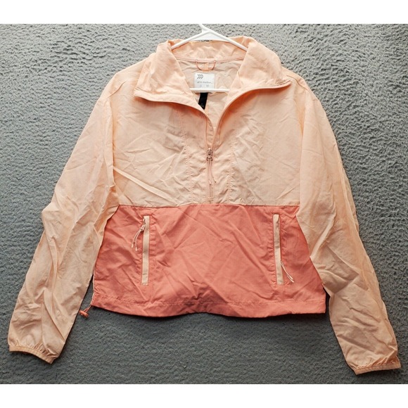 All In Motion Rain Jacket Womens S Multi Water & Wind Resistant Half Zip Popover - Picture 1 of 8